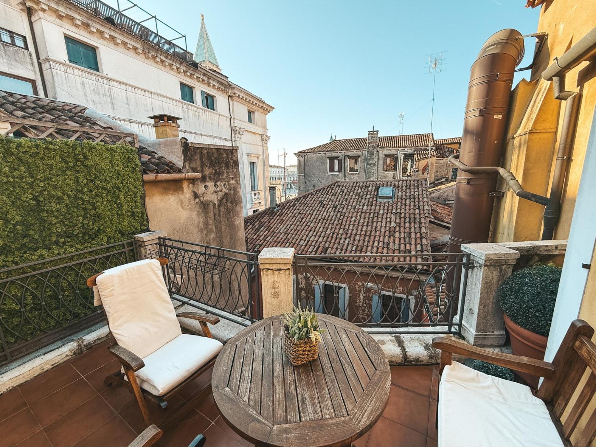 Attic Terrace San Mark Square View Venice Exterior photo